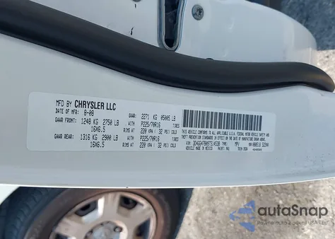 2009 Dodge Journey Se из США, поврежденный, VIN 3D4GG47B09T514538